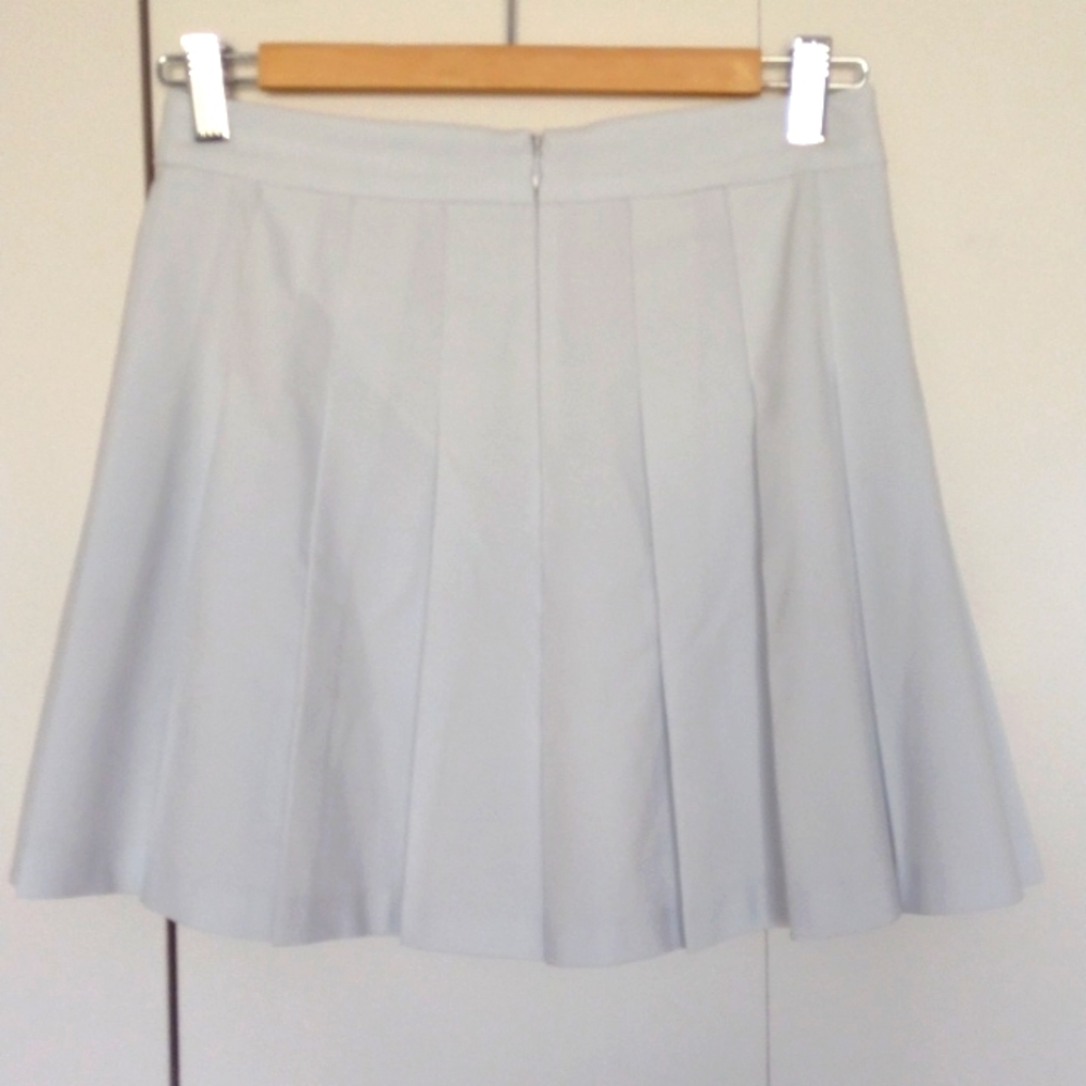Sunday Best Women's Pleated Mini Skirt in White - Picture 2 of 6